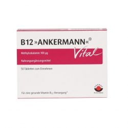 Витамин В12 Ankermann Vital (Метилкобаламин) табл. 100мкг 50шт. в Сочи и области фото