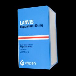 Ланвис (Тиогуанин) таблетки 40мг 25шт в Сочи и области фото
