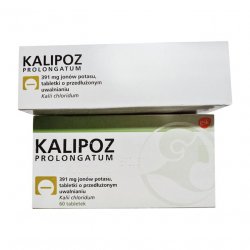 Калипоз пролонгатум (аналог Кальдиум) таблетки 750 мг (391 мг К ) №60 в Сочи и области фото