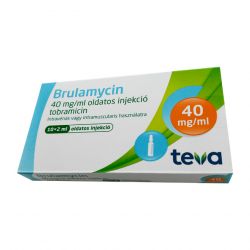 Бруламицин раствор для инъекций 40мг/мл 2мл! (80мг) ампулы №10 в Сочи и области фото
