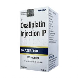 Оксалиплатин Oxazer конц. для приг. инъекц. р-ра 2мг/мл 50мл фл.100мг в Сочи и области фото