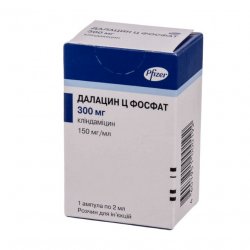 Далацин Ц фосфат р-р д/в/в и в/м введения 300 мг/2мл амп. 1шт в Сочи и области фото