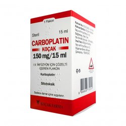 Карбоплатин (Carboplatin) Коцак 10мг/мл 15мл (150мг) 1шт в Сочи и области фото