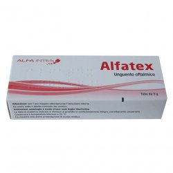 Альфатекс (Эубетал Антибиотико) глазная мазь 3г в Сочи и области фото