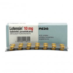 Лотензин (Беназеприл) табл. 10 мг №28 в Сочи и области фото