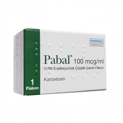 Пабал (Карбетоцин) р-р д/в/в и в/м введ 100мкг/мл амп 1шт в Сочи и области фото