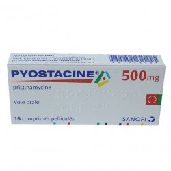 Пиостацин (Пристинамицин) таблетки 500мг №16 в Сочи и области фото
